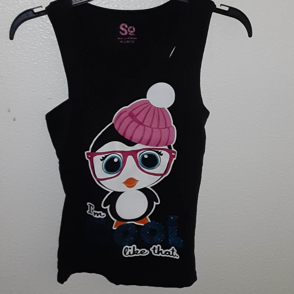 Girls Pinguin tank